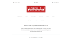 Desktop Screenshot of jeremiahcollection.com
